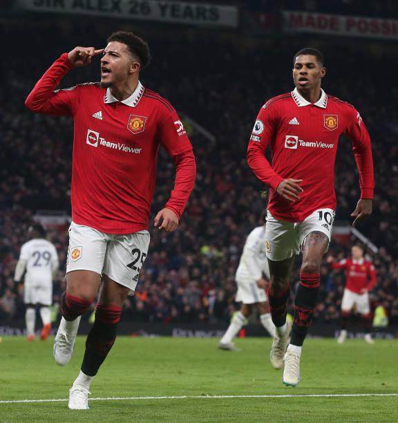 华体会体育-【英超】拉师傅+桑乔破门！曼联连追两球2比2利兹联